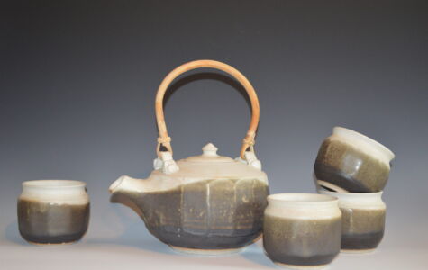 Tea Set with 4 Cups - Sold