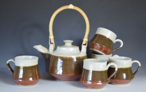 Tea Set with 4 Cups - $120 - Sold