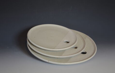Set of 3 Cheese Plates, - $95