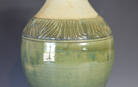 Flower Vase (H = 9 1/2") - Sold