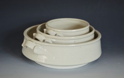 Set of 3 Serving Bowls, 10", 8" & 6", - Sold