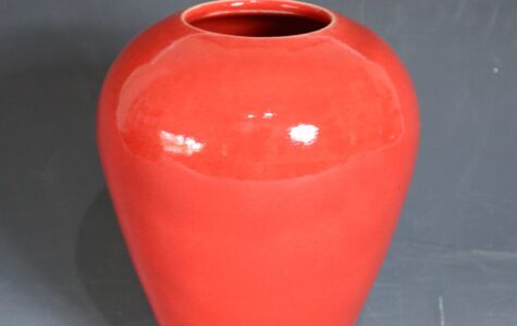 Flower Vase, 6" H, Sold