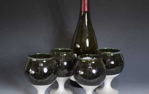 Set of 4 Wine Goblets, $125