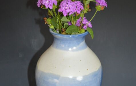 Flower Vase, 11" H, Sold
