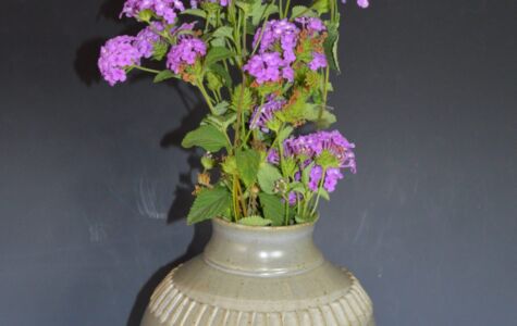 Flower Vase, 6" H, $30