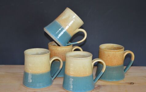 Set of 4 Coffee or Tea Cups, - Sold