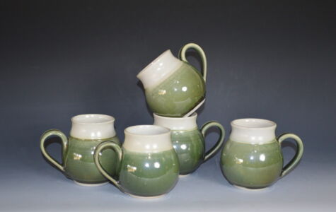 Set of 4 Coffee or Tea Cups, Sold