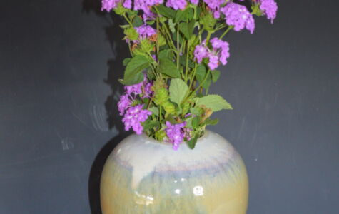 Flower Vase, 6" H, Sold