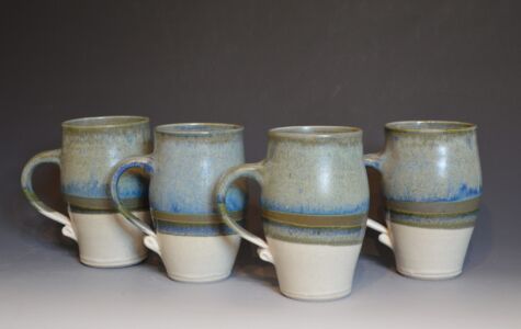 Set of 4 Mugs, Sold