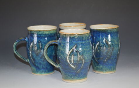 Set of 4 Beer Mugs - Sold