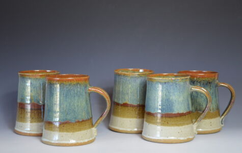 Set of 4 beer mugs - Sold