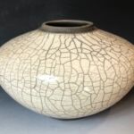 Raku Vase