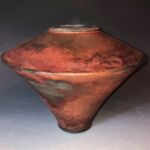Raku Vase